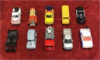 Set of (10) Play Cars