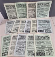 1916-18 Shipbuilding and Shipping Record Journals