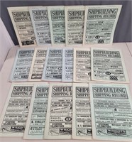 1916-18 Shipbuilding and Shipping Record Journals