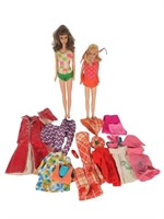 Francie & Skipper Dolls & Outfits