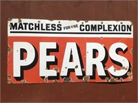 Original Pears Enamel Sign 153xm x 76cm