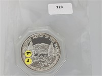1979 25.5G .999 Silver Yakima Nation Round