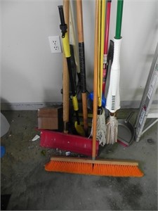 Brooms, Mops, Shovel, Rake, Dust Pan, Etc.