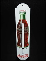 Coca Cola Porcelain Thermometer