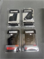 4 New Blackhawk Semi Auto Pistol Holsters