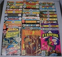 Thirty ~ 25- or 30-Cent DC Comic Books including