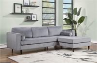 HH73997 Roxy Gray Sectional