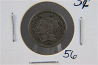 1872 Three-Cent Nickel