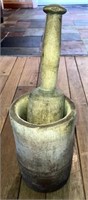 [M] ~ Wooden Mortar & Pestle