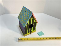 Hand Painted Wooden Birdhouse Craft