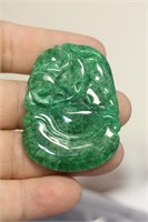 A Chinese Jadeite Pendant