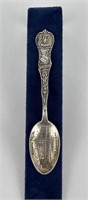 Lake Charles Louisiana Sterling Souvenir Spoon