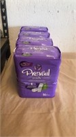 4 new packages of prevail pads 16 pads per