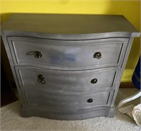 Grey Washed Wooden Dresser