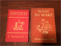 Carpentry Books 1937 & 1948