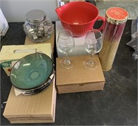 X - BOWLS, STEMWARE, TACO HOLDER, COOKIE CUTTERS