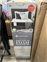 Members mark 8” foam mattress twin