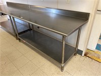 6' All Stainless Steel Work Table