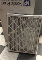 Two Nordic Pure Furnace Filters 20x 25 x5