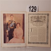 "THEIR GRACIOUS MAJESTIES KING GEORGE VI AND