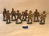 Vintage 1930’s Barclay Toy Lead Soldiers
