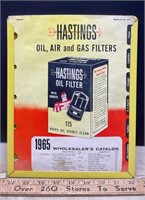 1965 Hastings Filter Catalogue w/Metal Holder