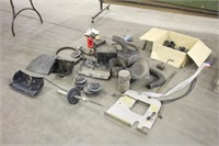 (2) Boxes of John Deere Snowmobile Items