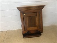 Antique Softwood Hanging Wall Cabinet