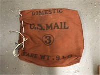 US mail vintage carrying bag