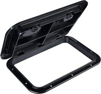 Marine Deck Access Hatch 17.3x12.4 Black