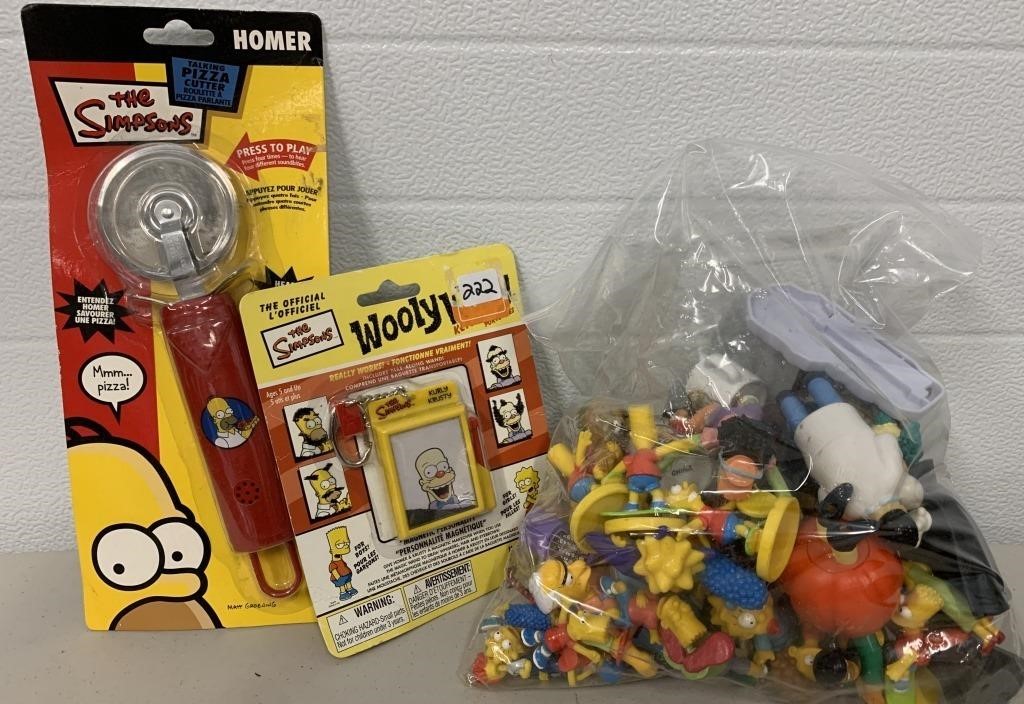 The Simpsons Figures,Pizza Cutter,Key Chain