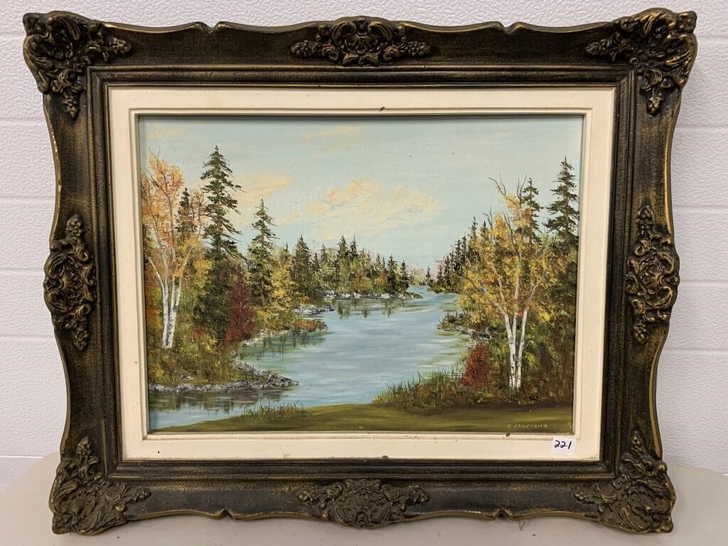 Edna Armstrong Oil Painting (NO SHIPPING)