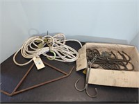 ANIMAL PROCCESSING HOOKS AND SPREADER