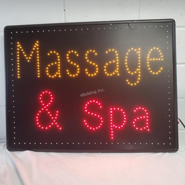 LED Sign Massage & Spa  - QS