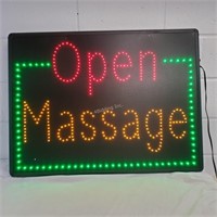 Open Massage LED Sign   - QS