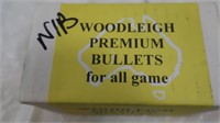 Box 600 Nitro, 620", 900 Gr, Woodleigh Bullets