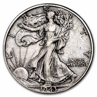 1916-1947 Walking Liberty Half Dollar (random)