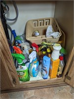 Assorted Household Cleaning Items