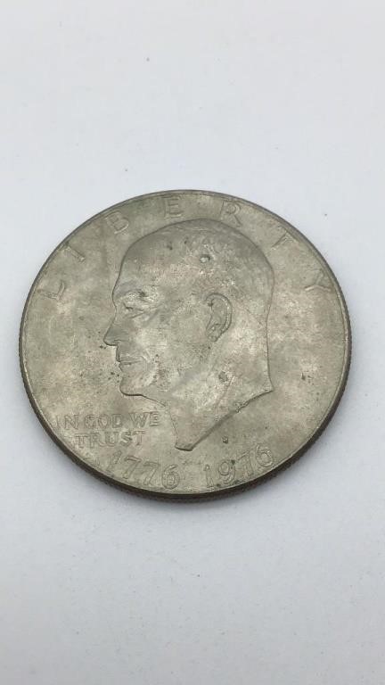 1976D Bicentennial Eisenhower Dollar