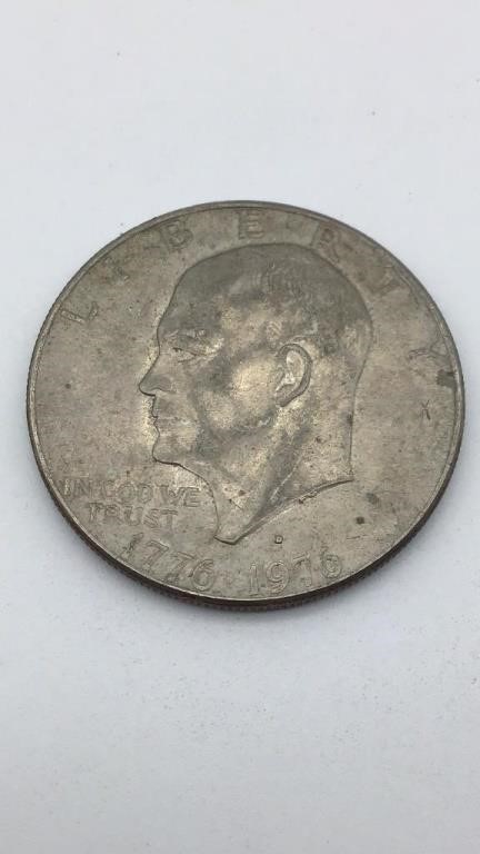 1976D Bicentennial Eisenhower Dollar