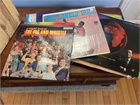 Box Of Vinyl Record - Various Artists