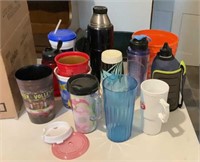 Thermos, cups and more