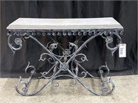 COUNTRY FRENCH METAL ACCENT TABLE