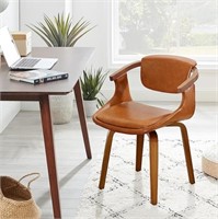 BROWN DINING CHAIR ***CONDITION UNKNOWN***