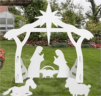 Christmas Outdoor Nativity Scene Yard Display Set