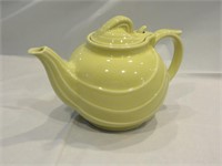 Hall China Parade teapot - Canary