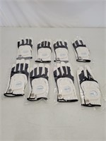 SET OF 8 LEFT HAND GLOVES