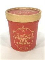 Vintage Sealtest French ice cream container
