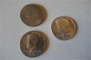 3- U.S. Silver Dollars