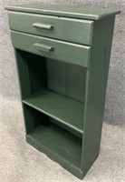 Green Two Drawer Cabinet